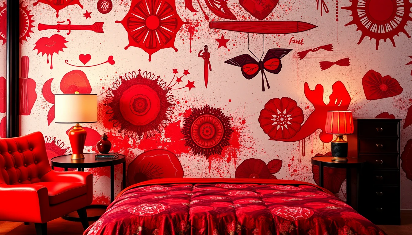 Baddie Wallpaper Red
