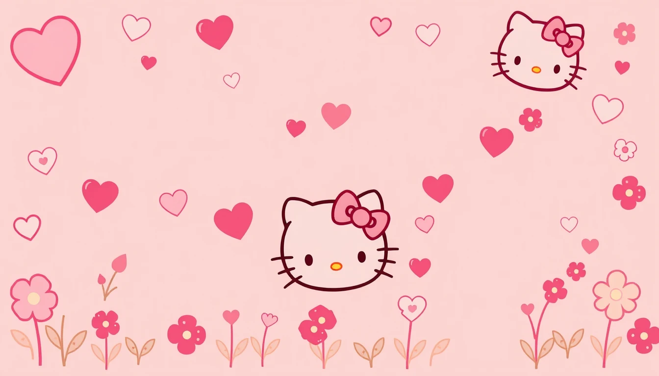 Hello Kitty Pink Wallpaper