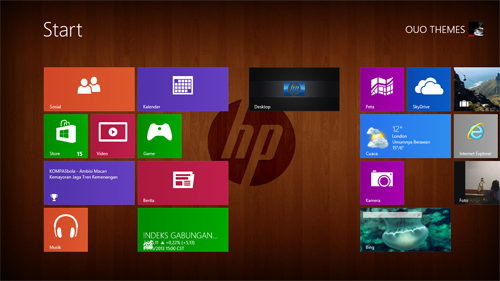 Hewlett Packard Theme For Windows And Ouo Themes
