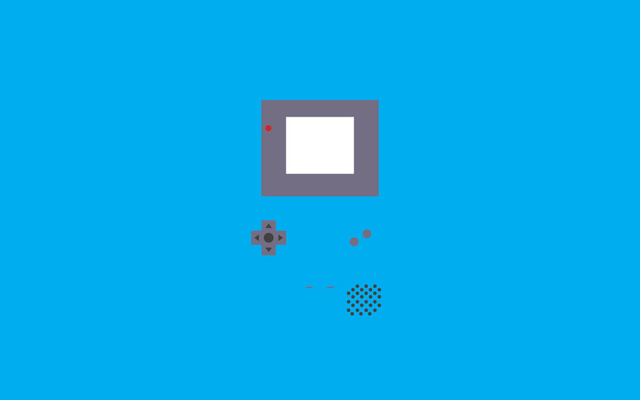Gameboy Wallpaper Teal By Checkitcool
