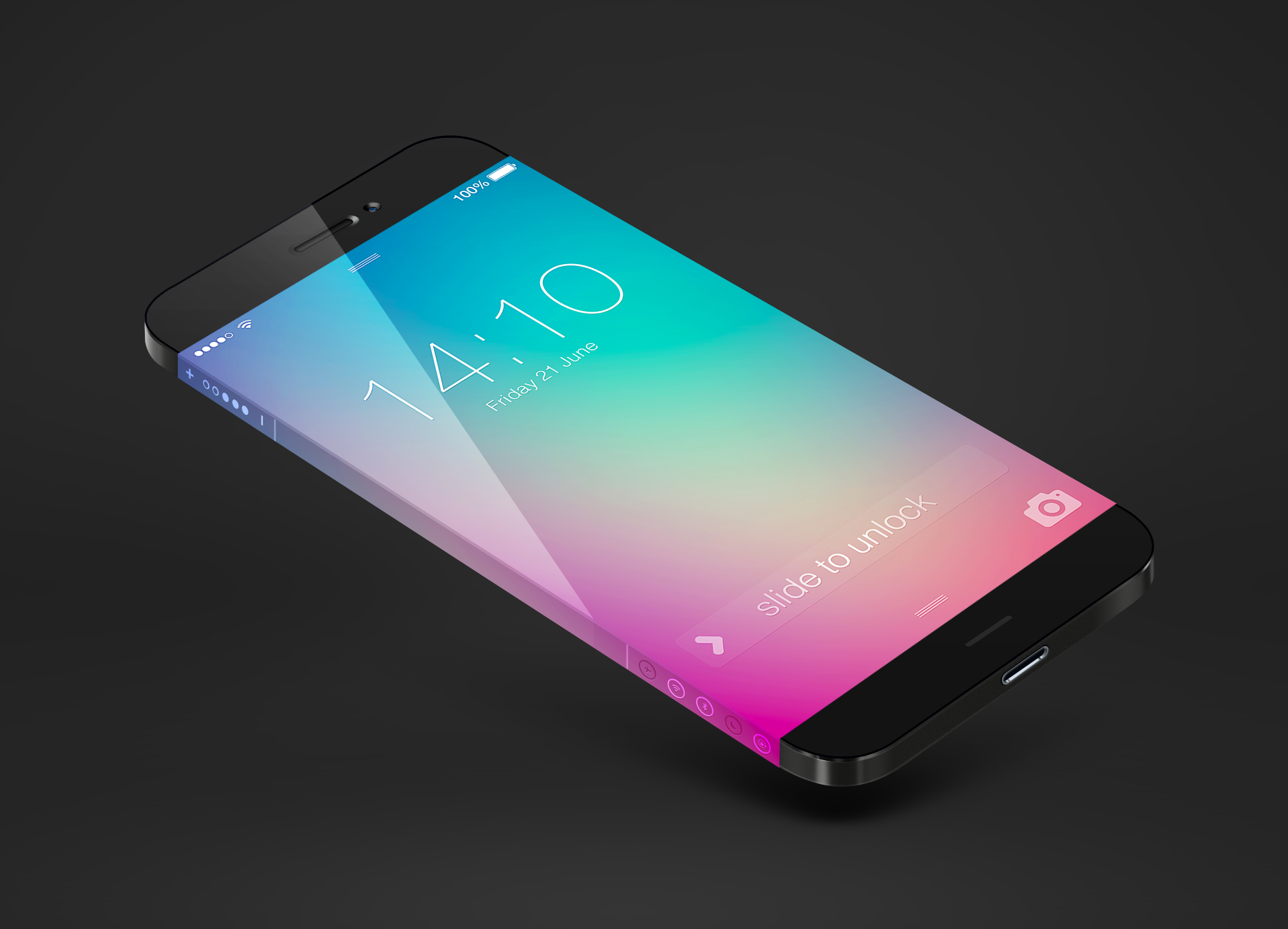 Design In Apple iPhone Concept Wallpaper And Image