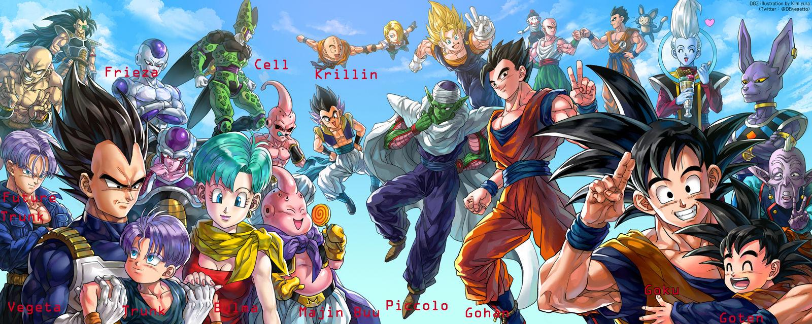 Dragon Ball Z Characters Names And Pictures HD