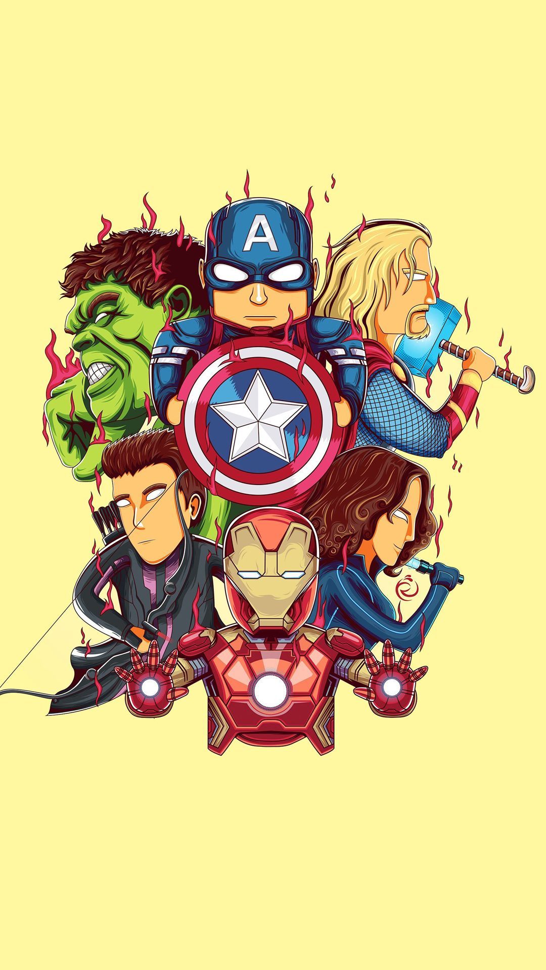 Avengers Aesthetic Wallpaper By Vercingetorisk