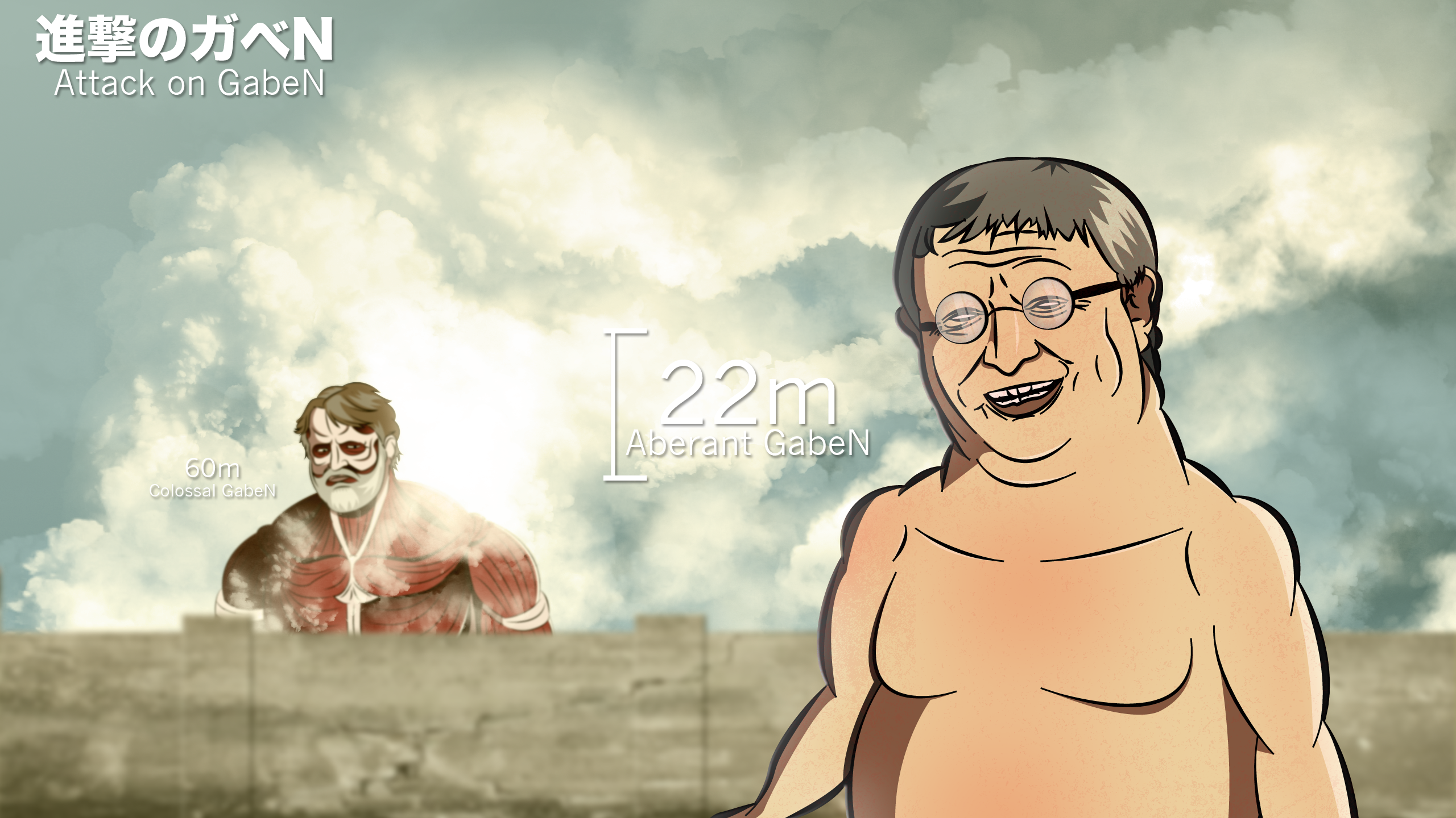 Attack On Gaben By Yahmahah