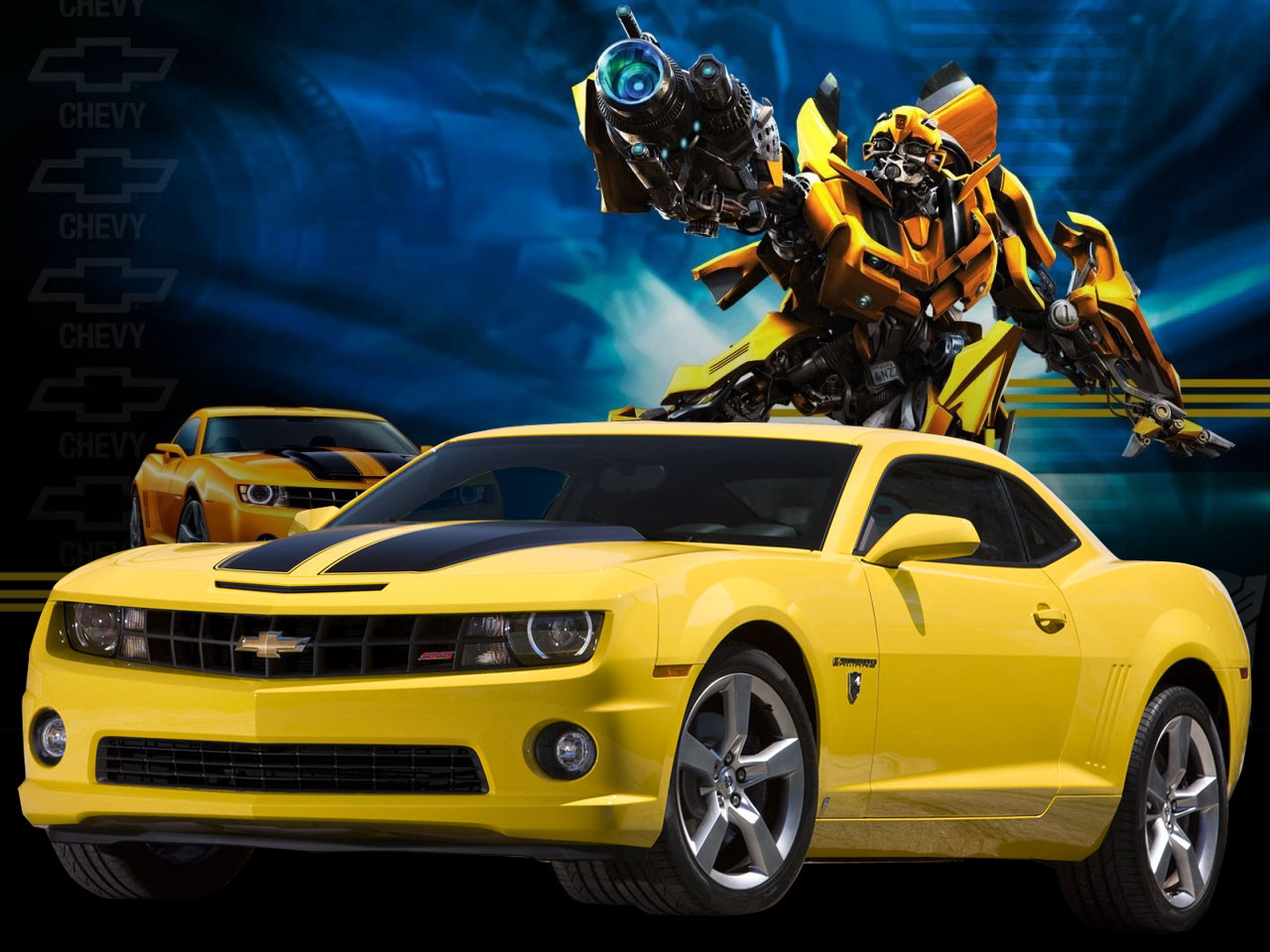 Free Download Chevy Camaro Transformers Wallpaper 6591 Hd Wallpapers In 