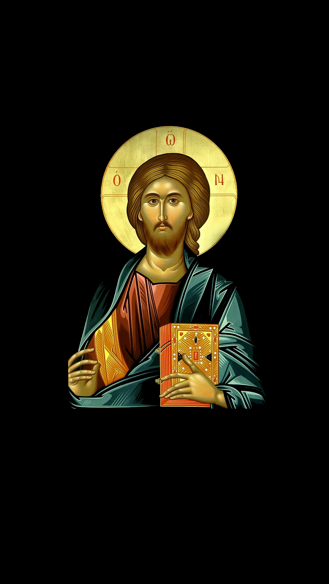 Orthodox Icon Of Jesus Christ R AmoledBackground