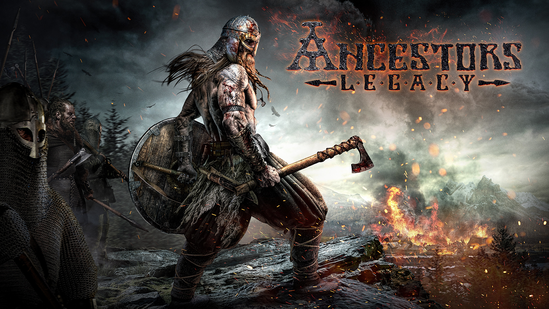 Warrior With Battleaxe Wallpaper From Ancestors Legacy