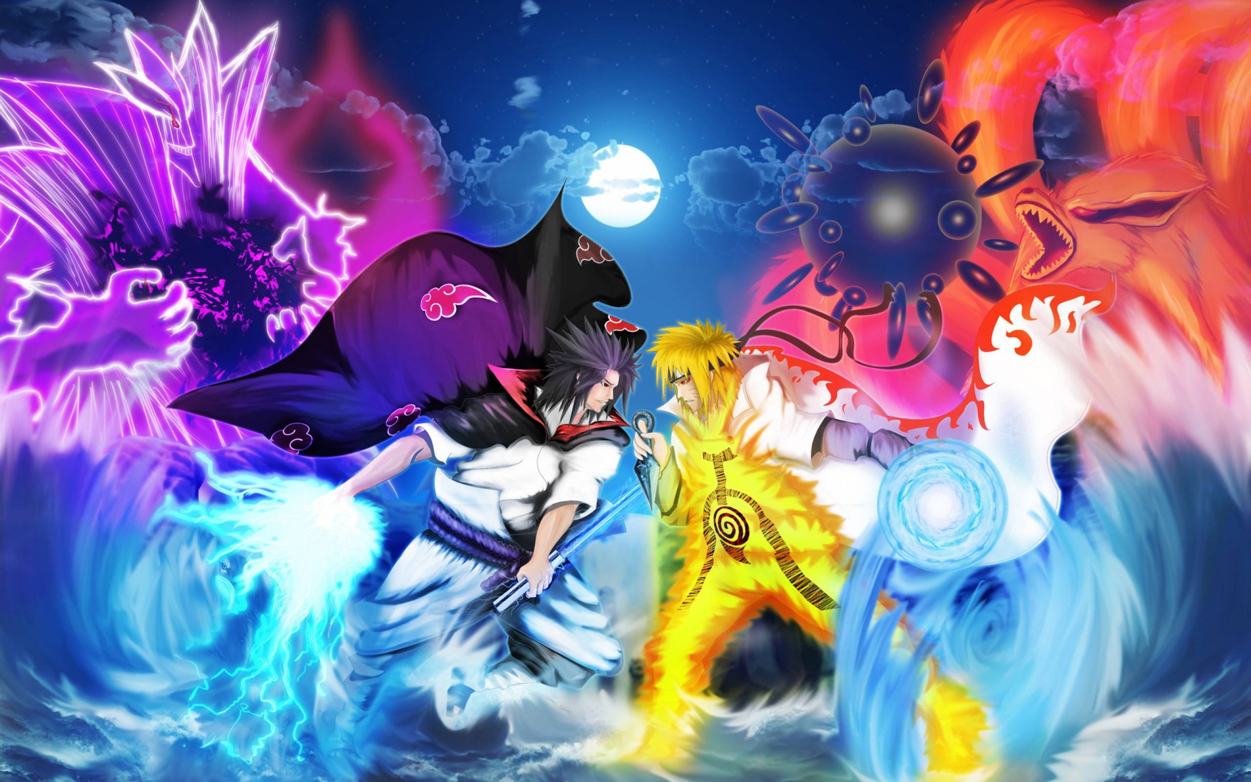 Naruto Vs Sasuke Wallpaper