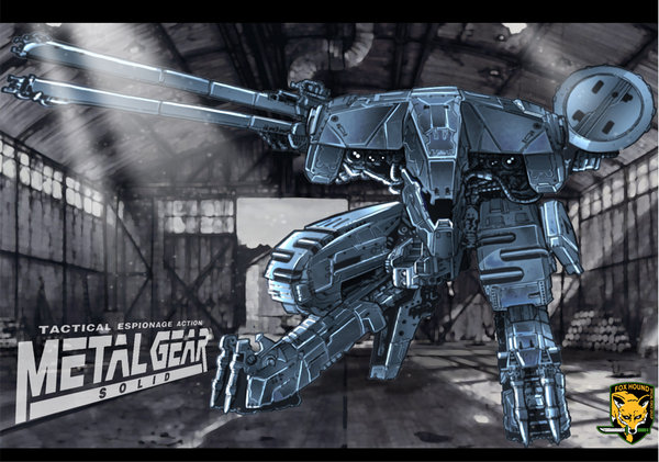 Metal Gear Rex vs Ray Wallpaper Metal Gear Rex by Bongzberry