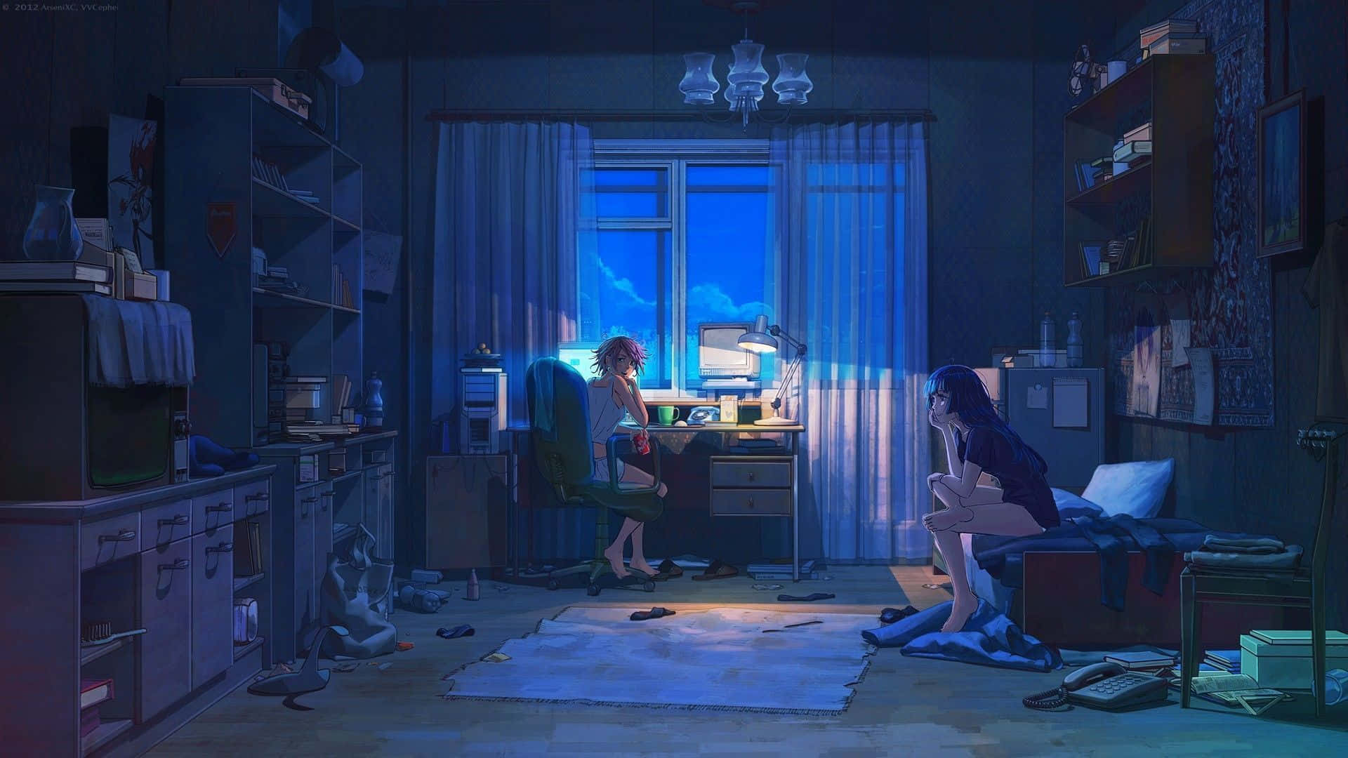 Anime Girl Aesthetic Wallpaper