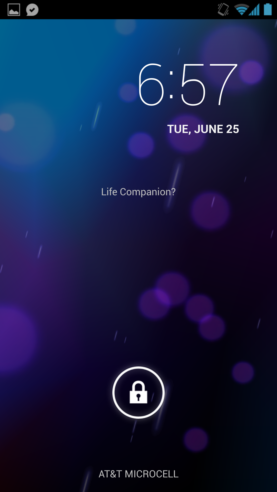 Samsung Galaxy S4 Lock Screen Wallpaper The Stock With