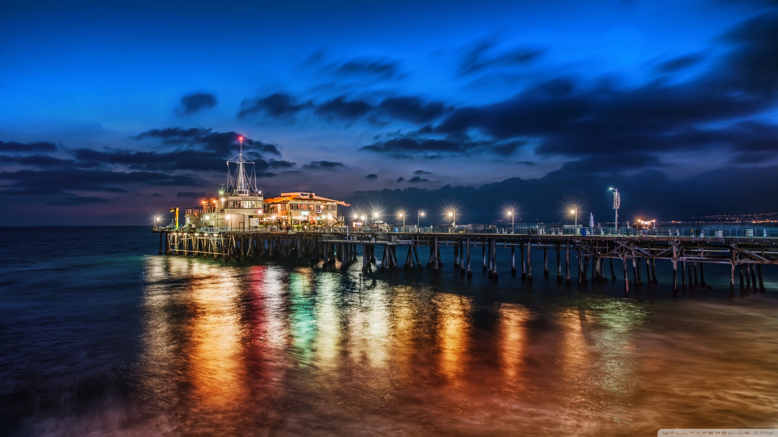 The Pier In Santa Monica 4k HD Desktop Wallpaper For Ultra