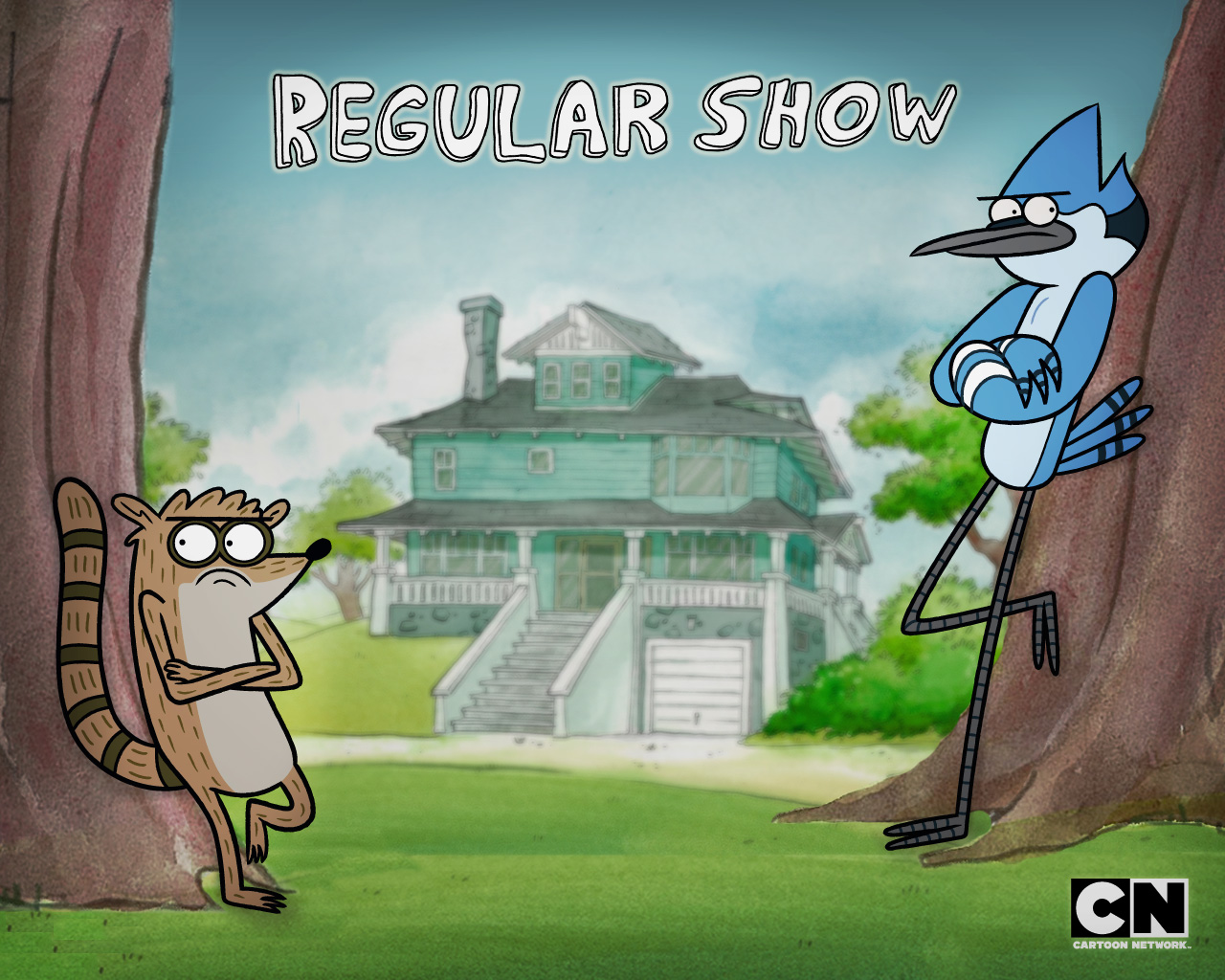 Find more Regular Show Mordecai and Rigby. 