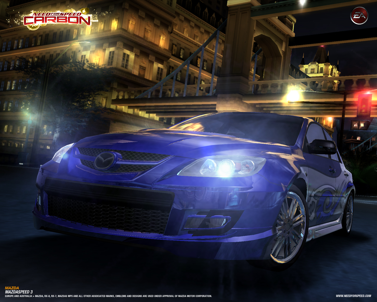 Wallpaper Artworks Screensavers Need For Speed Carbon