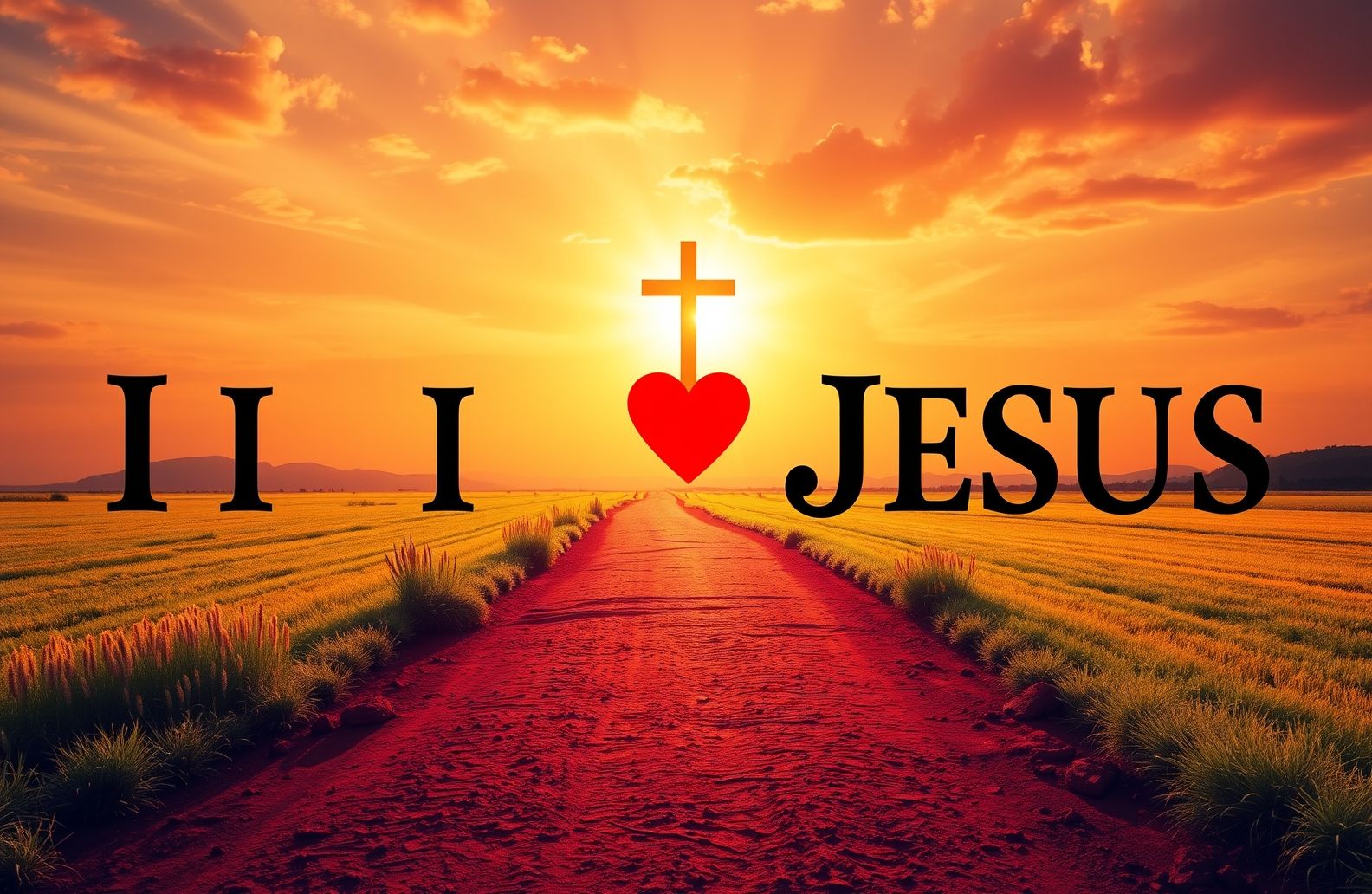 🔥 Free Download I Love Jesus