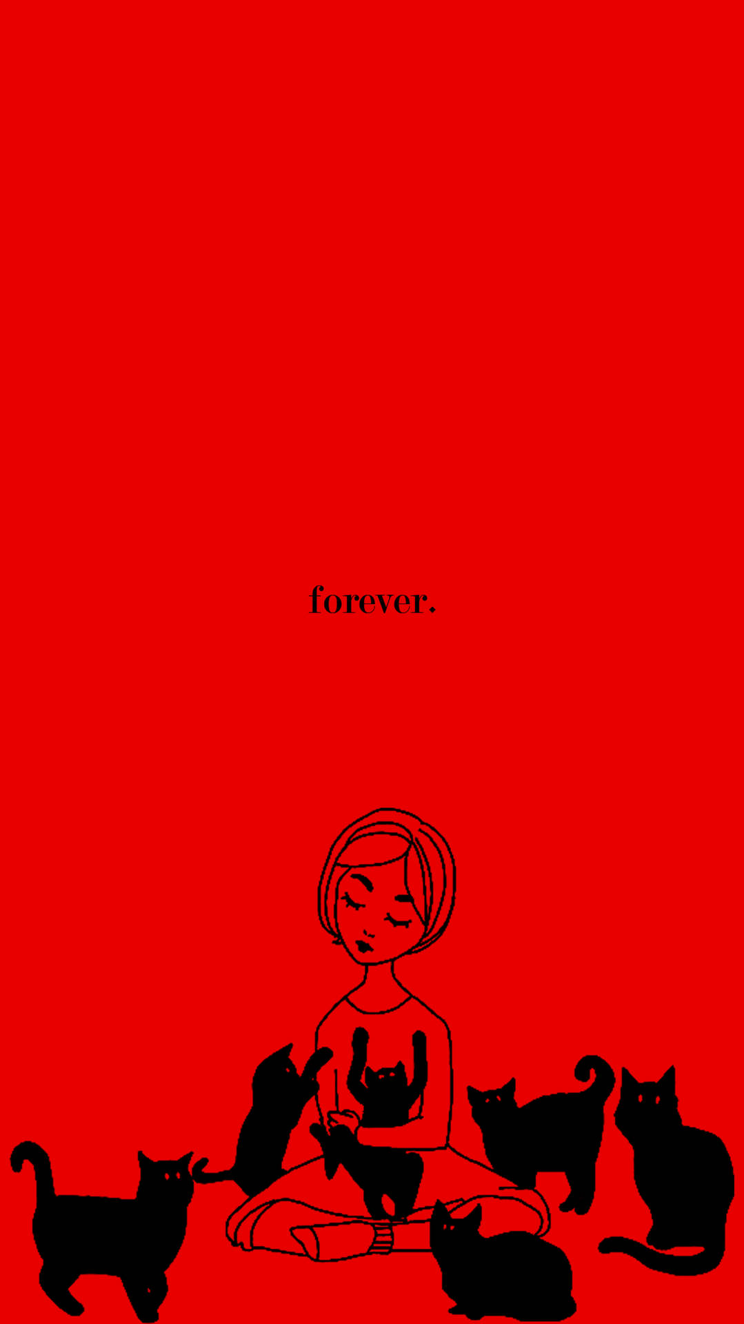 Red Baddie Background Wallpaper