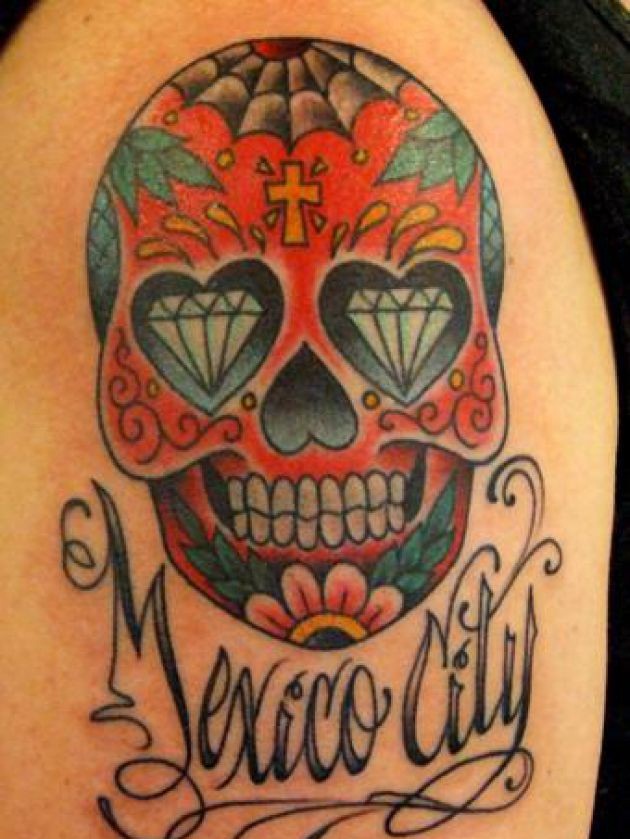 Mexican Tattoo Skull Pictures
