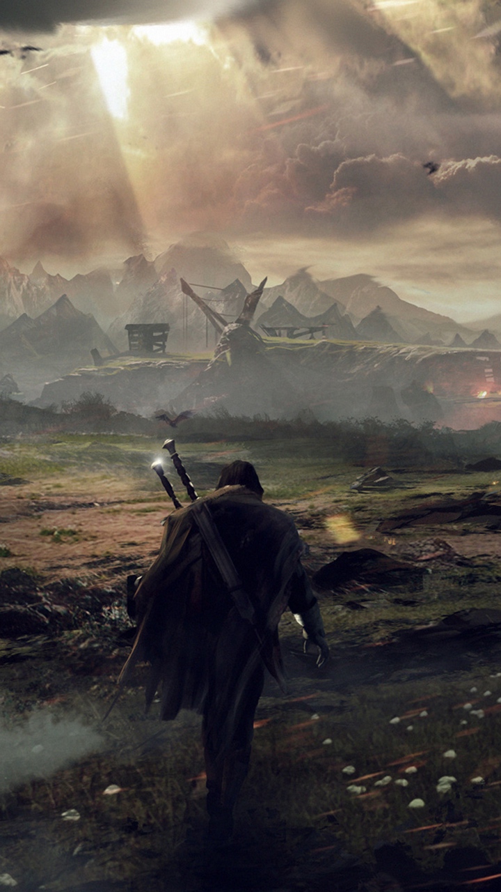 Wallpaper Middle Earth Shadow Of Mordor The