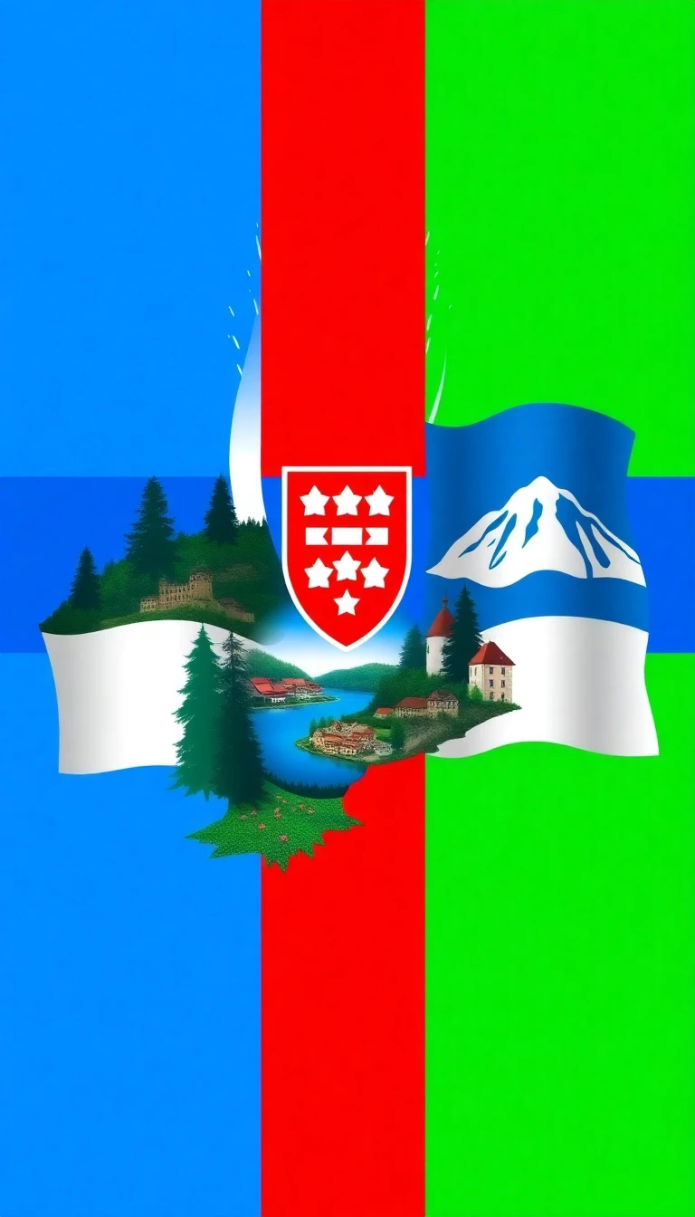 Slovenia Flag Wallpaper