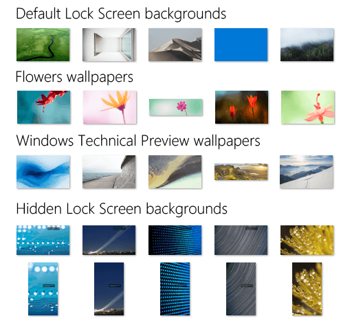  attractive desktop wallpapers and desktop backgrounds from Windows 10