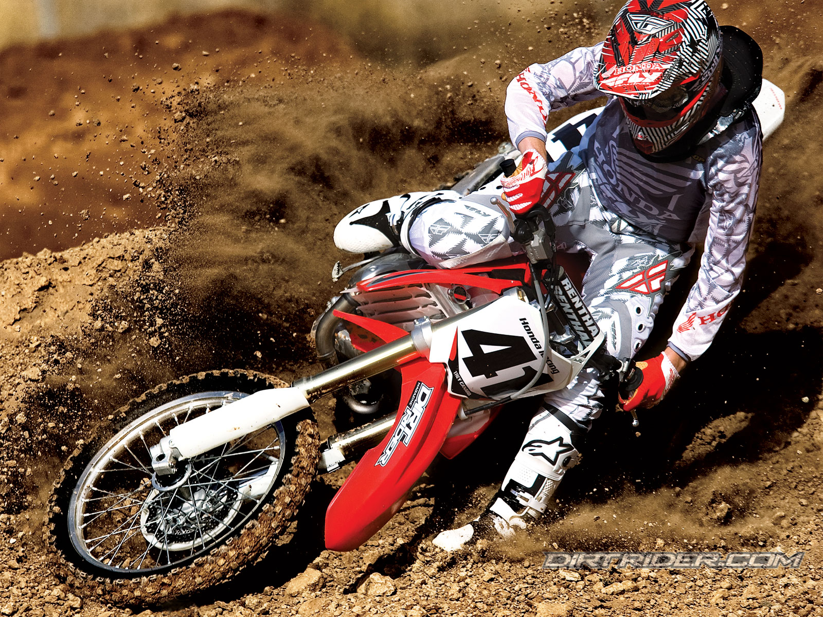 Honda Dirt Bike Wallpaper