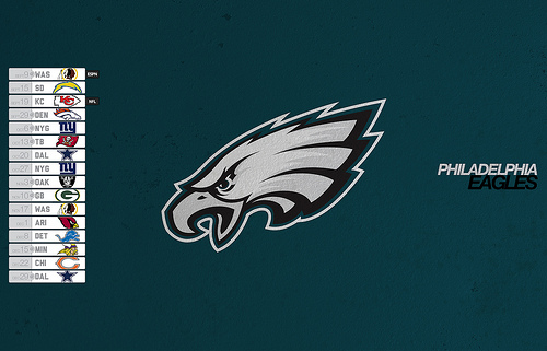 Philadelphia Eagles Schedule Desktop Wallpaper Photo