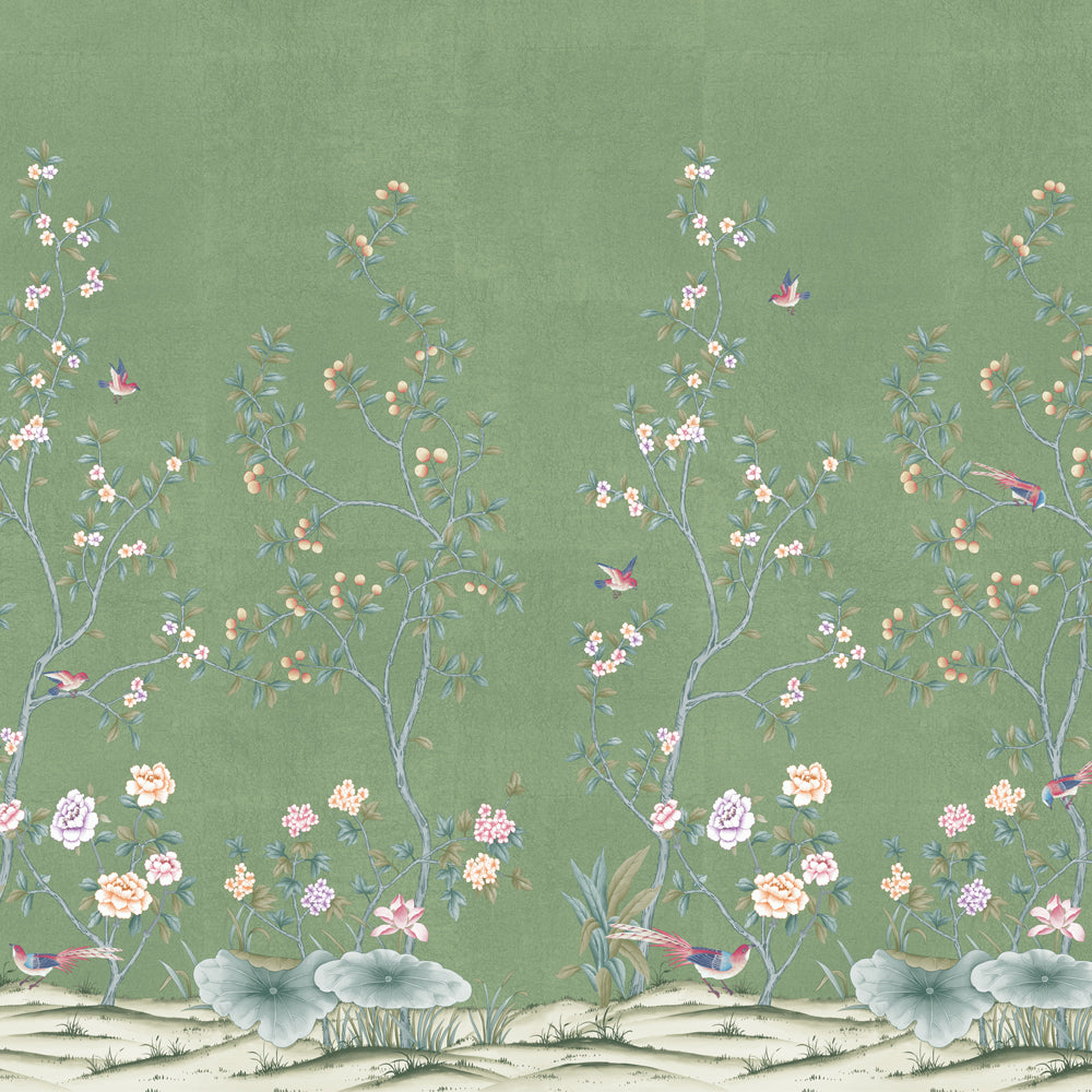 Lilly Custom Chinoiserie Wallpaper Mural Shop Today