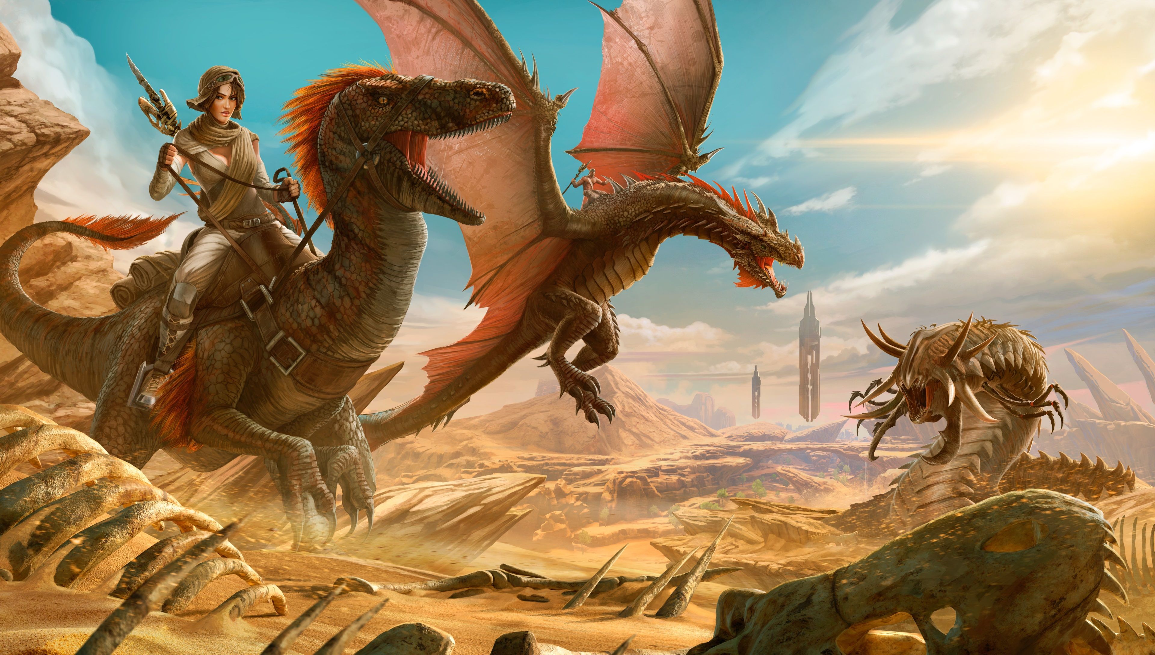 Ark Scorched Earth 4k Best Pic Ever HD Wallpaper