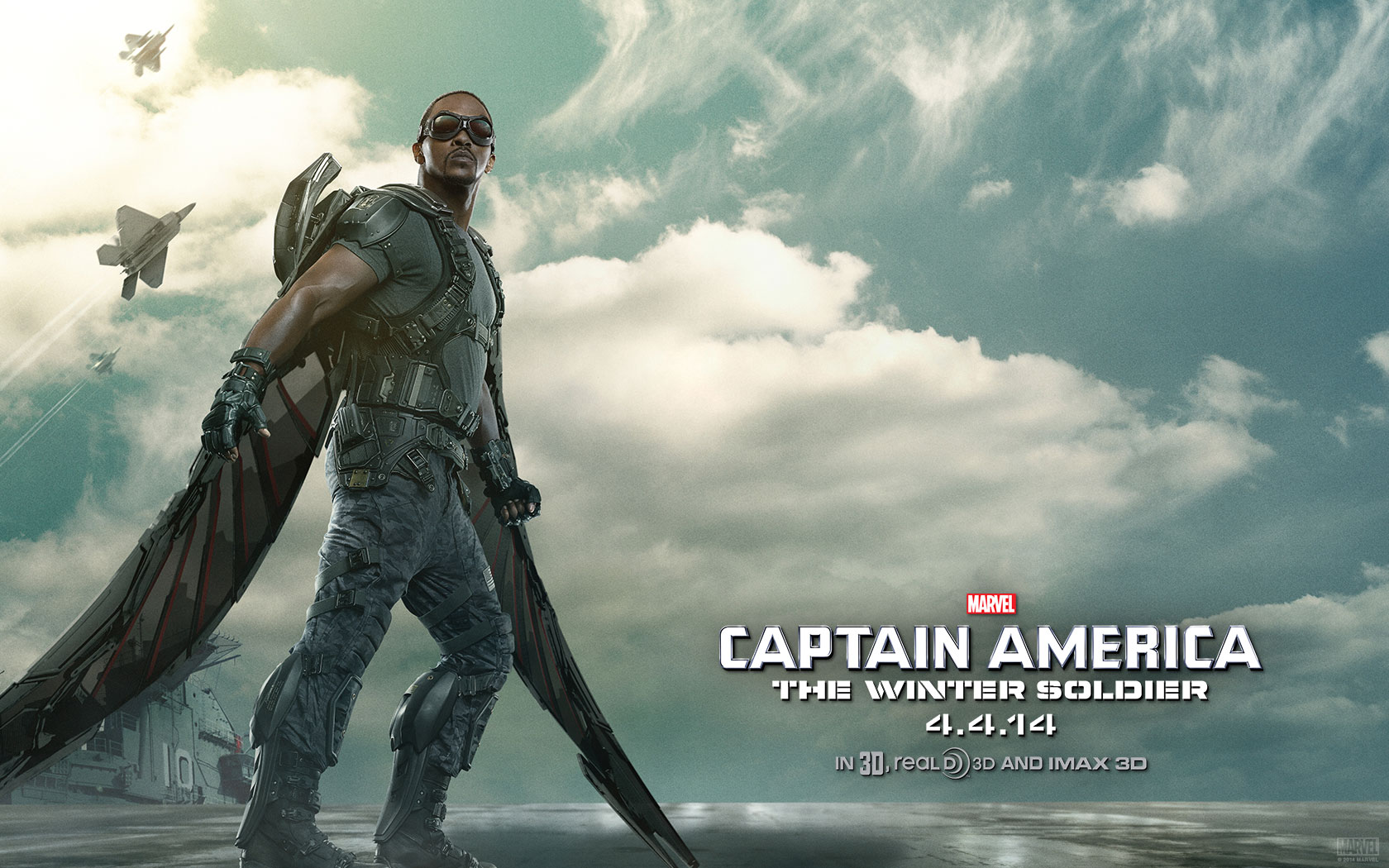 Captain America The Winter Soldier Falcon HD Wallpaper