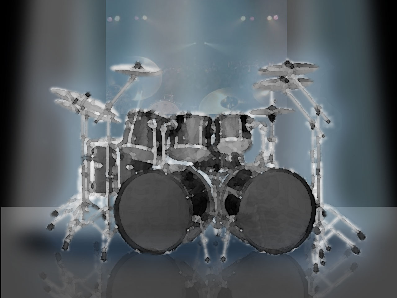 Cool Drum Set Background Select As Background