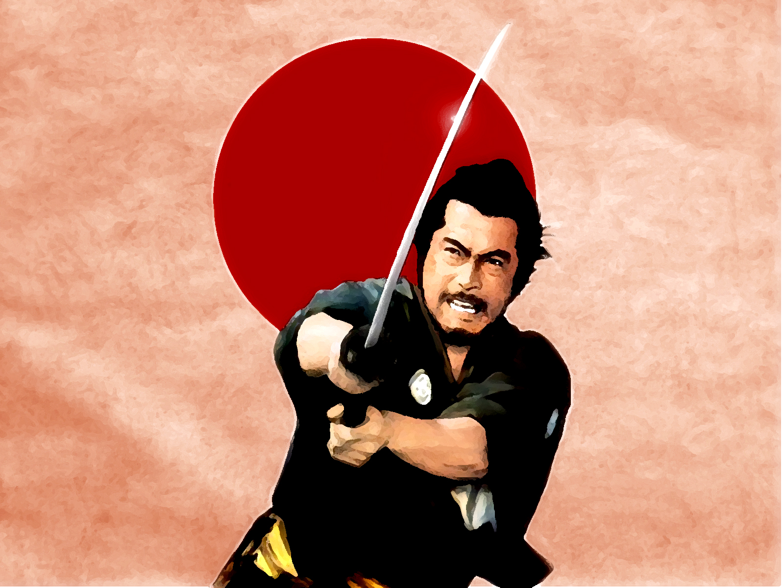 Samurai HD Wallpaper Color Palette Tags Category General