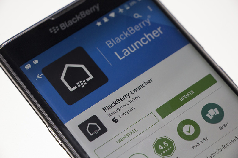 Blackberry Launcher Update Allows You To Set A Default Home Screen And