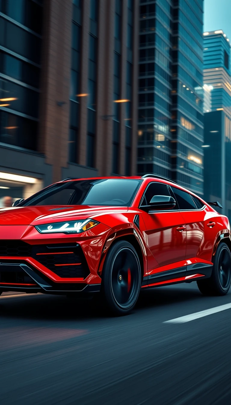 Lamborghini Urus Phone Wallpaper