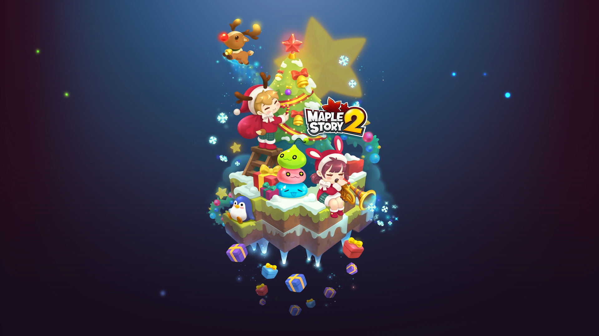 Holiday Wallpaper Official Maplestory Website