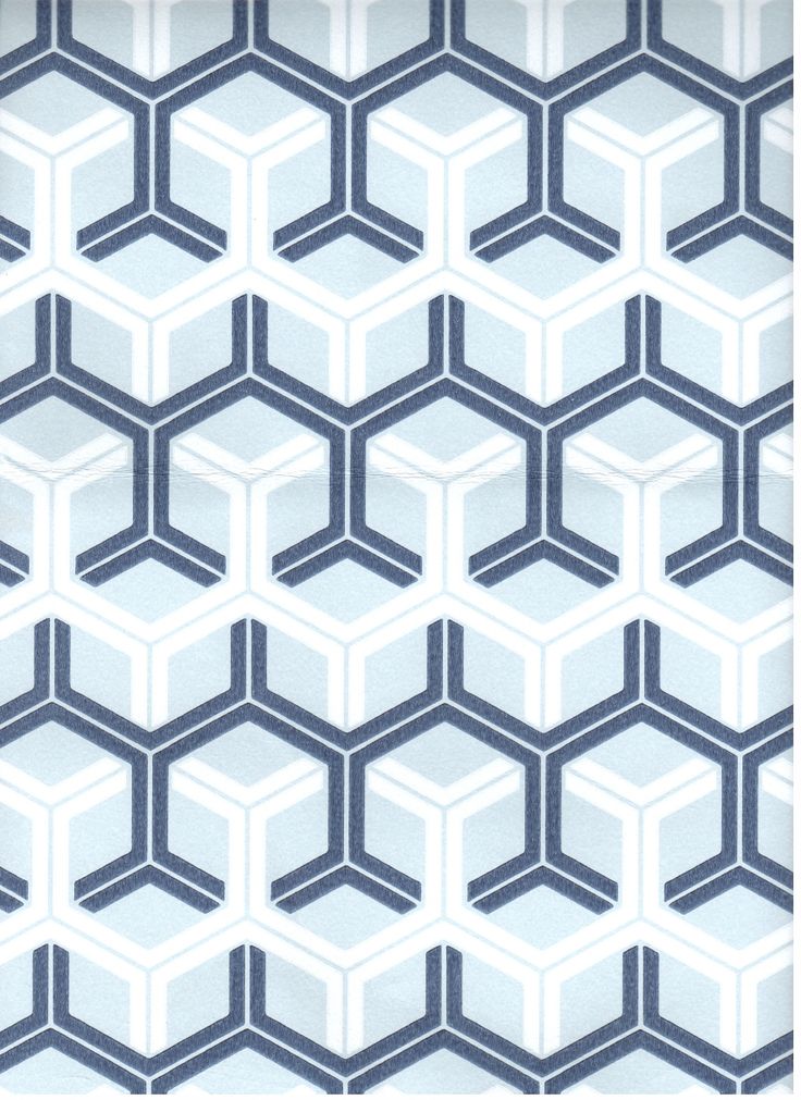 Buy Blue Wallpaper Blue and White Wallpaper Print Selfadhesive Online in  India  Etsy