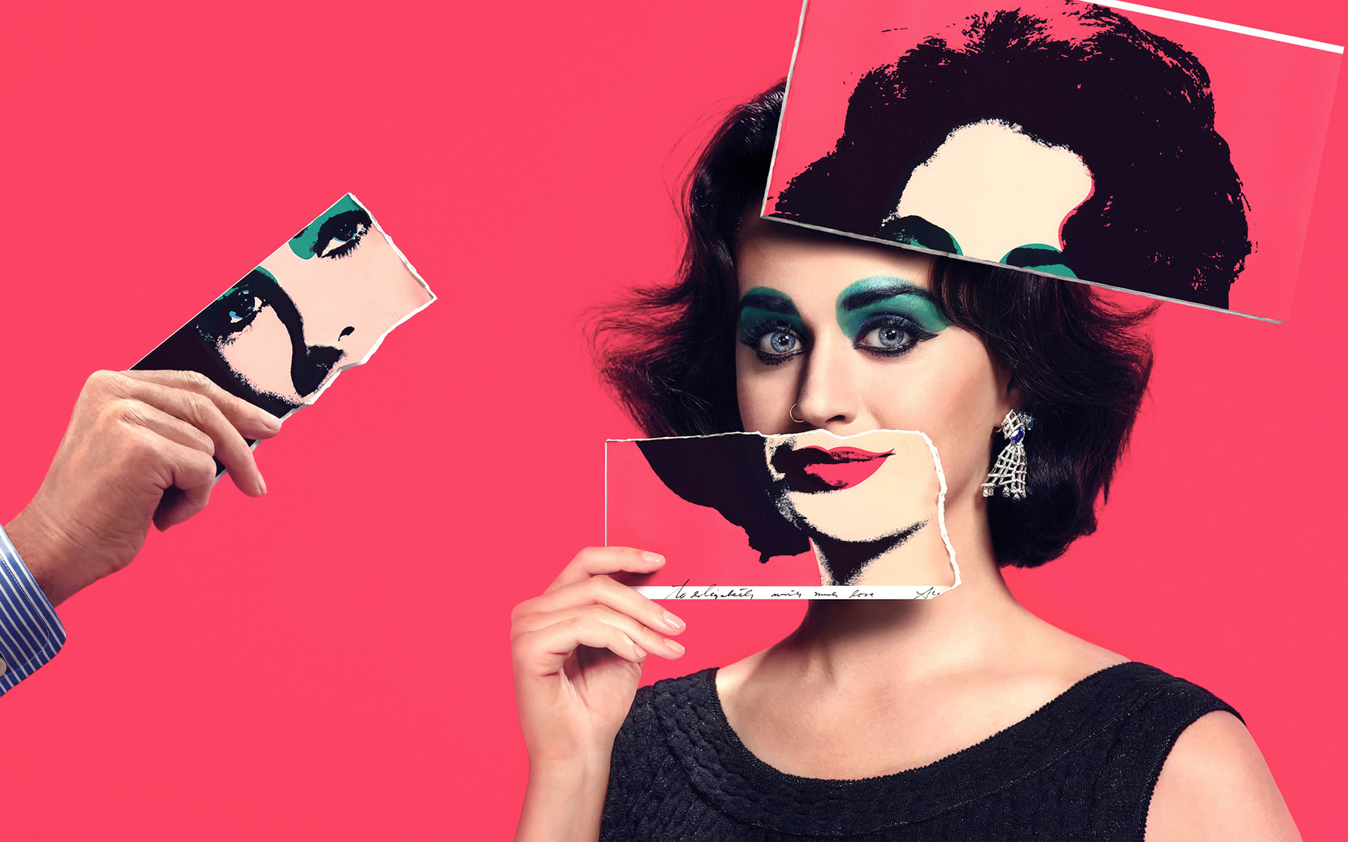 Katy Perry As Elizabeth Taylor Wallpaper HD