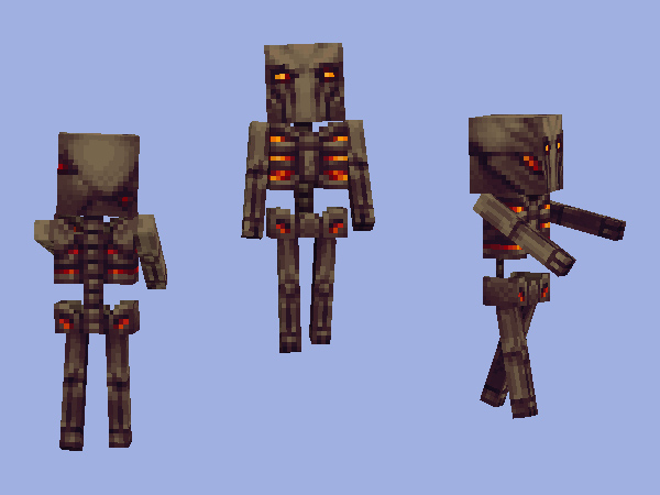 Minecraft Wither Skeleton Skin By Wayuki