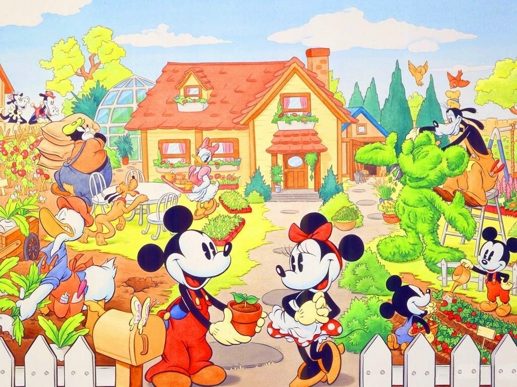 Here Walt Disney Wallpaper