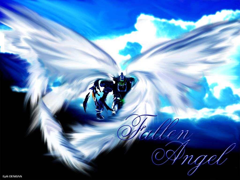 Fallen Angel A Nice Picture Of Gundam Wing Zero Custom