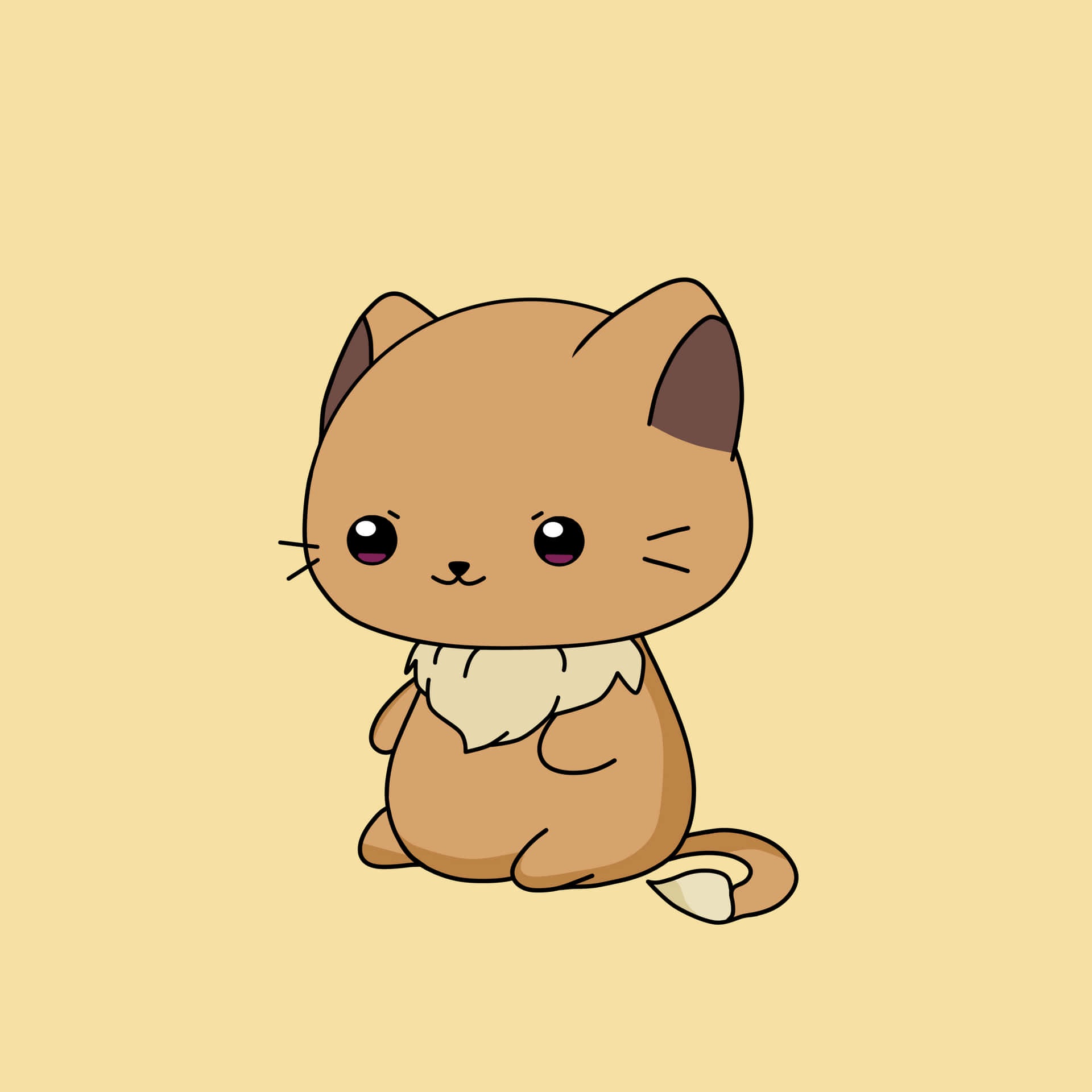 Cartoon Cat Wallpaper
