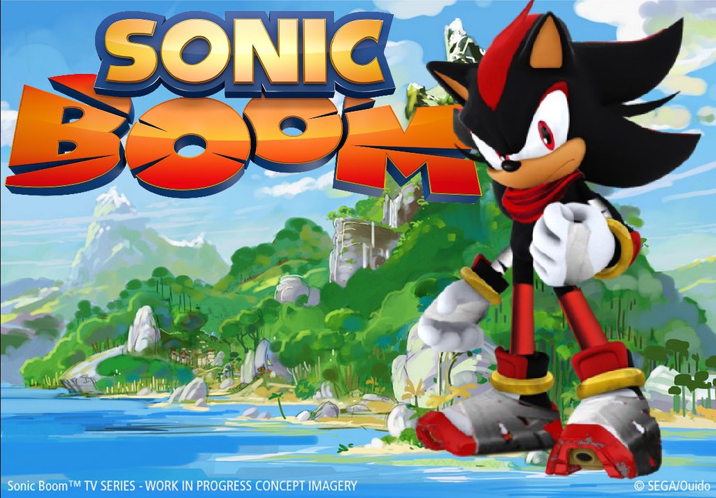 Sonic Boom Shadow The Hedgehog By Knuxy7789