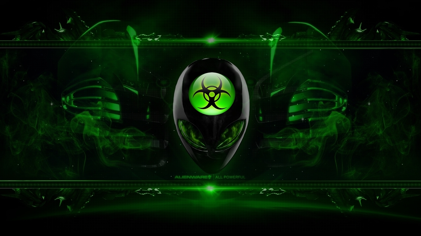 Alienware Bio Green Wallpaper