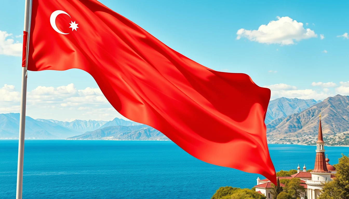Azerbaijan Flag Wallpaper