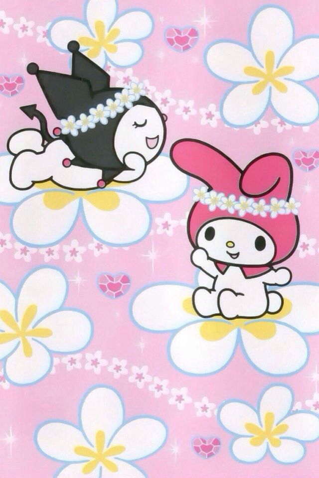 My Melody KUROMI Hello kitty pictures Hello kitty my melody