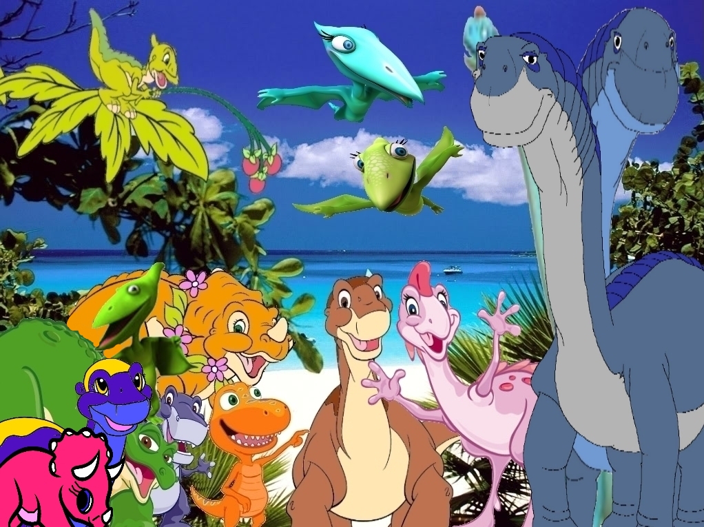 Littlefoot And The Dinosaur Train Wallpaper By