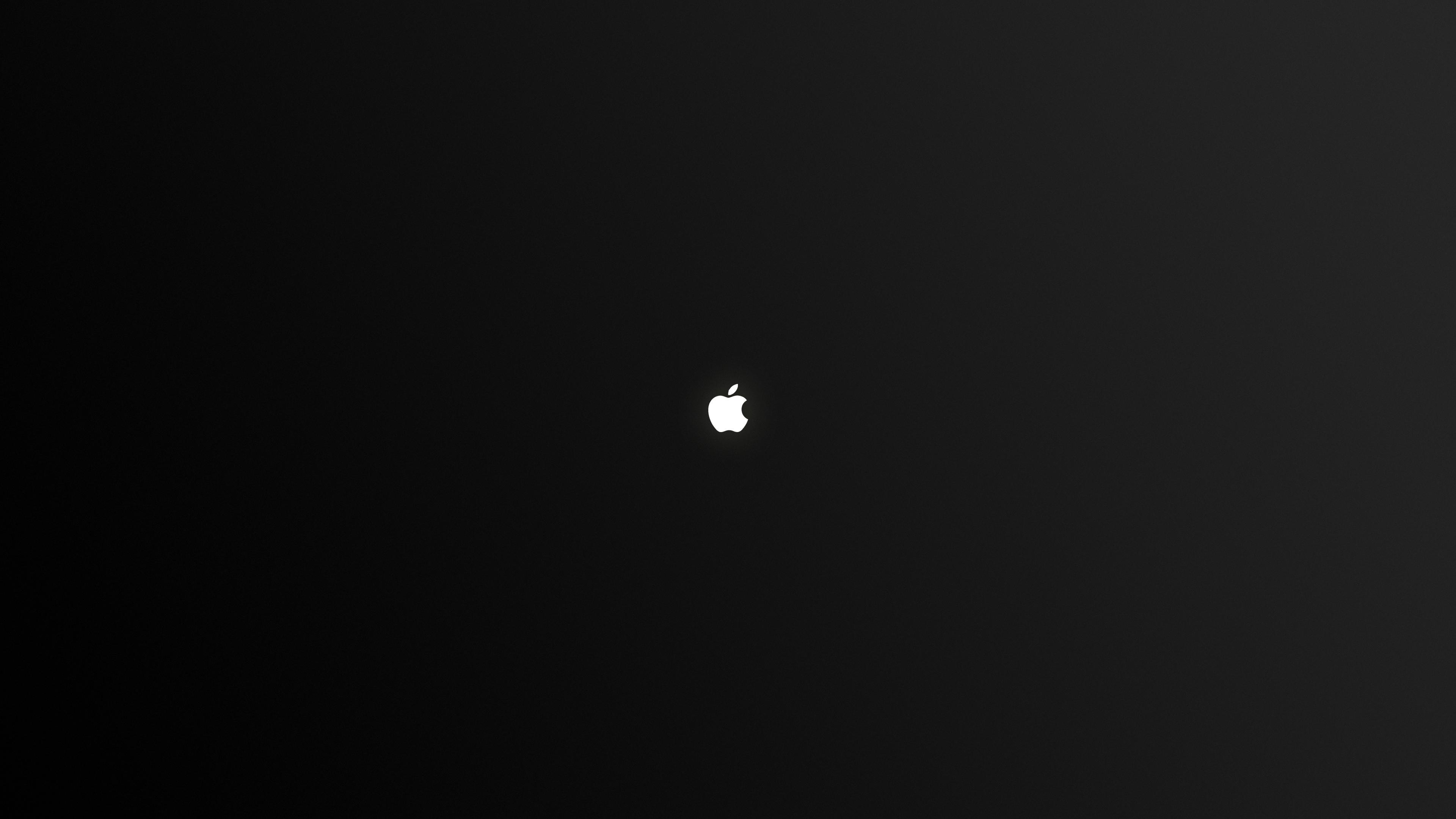 4k Apple Logo Minimalistic Wallpaper R