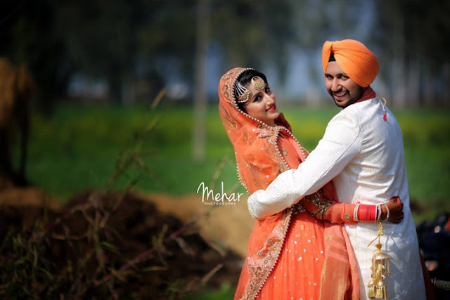 Beautiful Punjabi Couples Wedding Photography Web