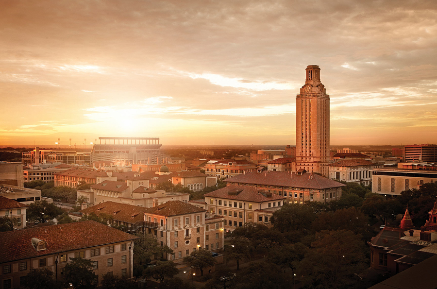 University of Texas by Randal Ford in Austin Texas USA 900x595