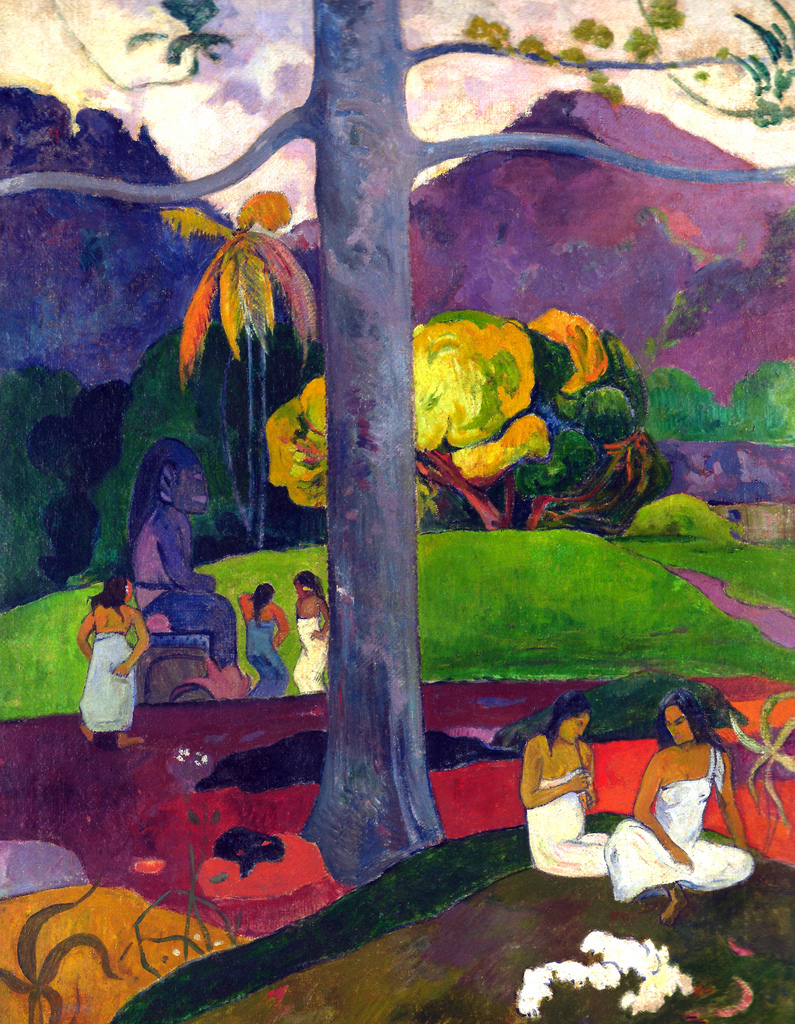 Paul Gauguin   Mata Mua in Olden Times 1892 at Museo Th