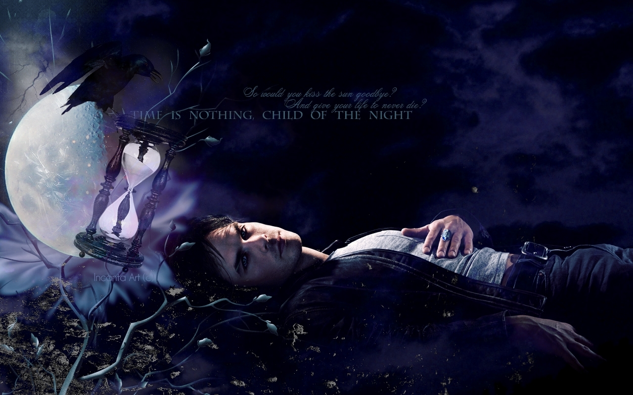 Damon Salvatore The Vampire Diaries Wallpaper